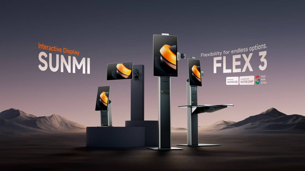 Sunmi Flex 3 f&uuml;r Ordermaxx SB Bestellterminal